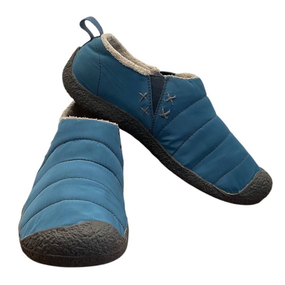 KEEN Howser II slippers Quilted Slip-On Indoor/Blue Size 9.5 M - Picture 5 of 10